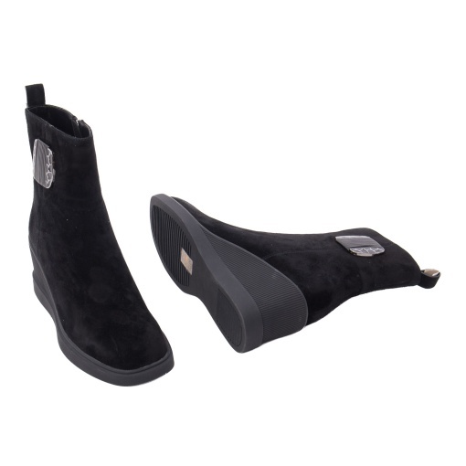 Botine dama Epica 1K390028 01-I, negru - imagine 3