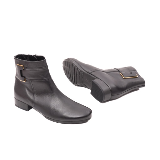 botine negre