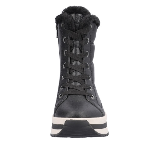 Botine dama, piele naturala, W0963-01, negru - Img 11