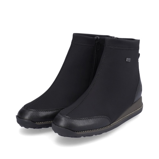 Botine elegante Rieker dama, 44276-00, negru - Img 6