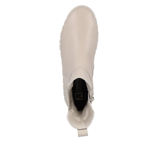 Cizme crem dama Chelsea Rieker Evolution, W1062-62 - Img 6