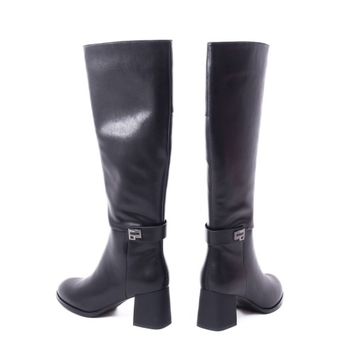 Cizme dama din piele naturala, Epica 1W170025B 01-N, negru - Img 6