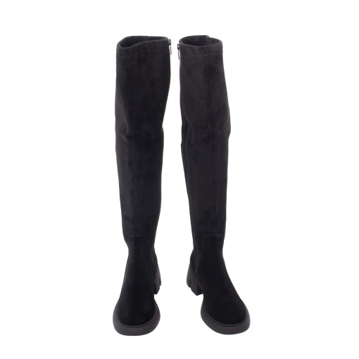 Cizme dama din piele naturala intoarsa , Epica 3NT59-H747-015B 01-Z, negru - Img 4