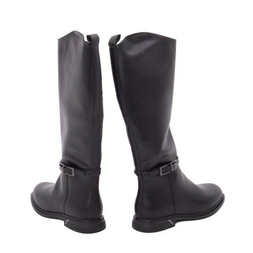 Cizme dama din piele naturala, PASS Collection 1DL90033A 01-N, negru - Img 5