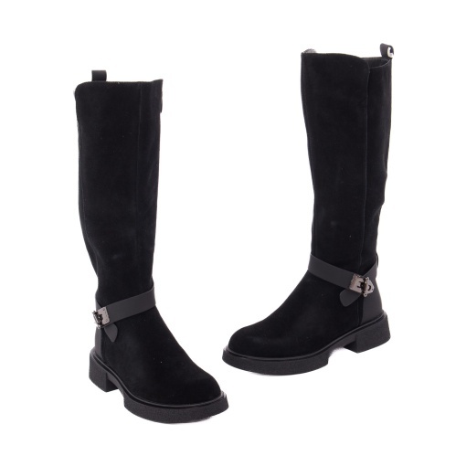 Cizme dama Epica 1DL90009A 01-I, negru - imagine 2