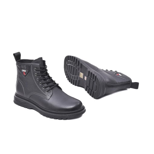 Ghete barbati, piele naturala, E6E650020A 01-N - Img 5