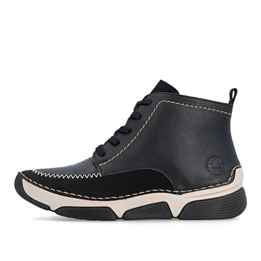 Ghete dama Rieker 45908-00, negru - imagine 2