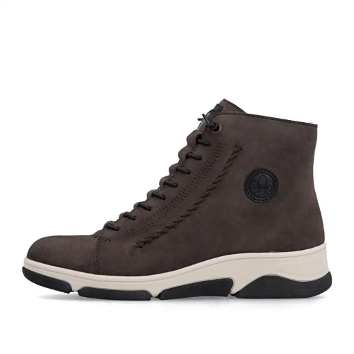 Ghete dama Rieker L5654-25, maro - imagine 2