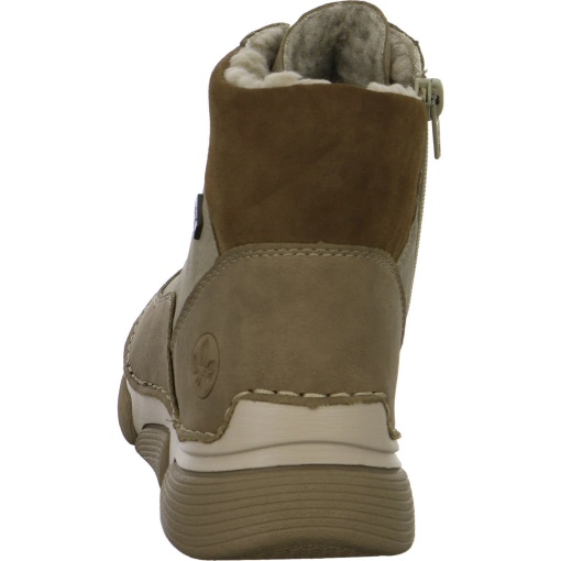 Ghete damă Rieker RiekerTEX 45956-64, bej taupe