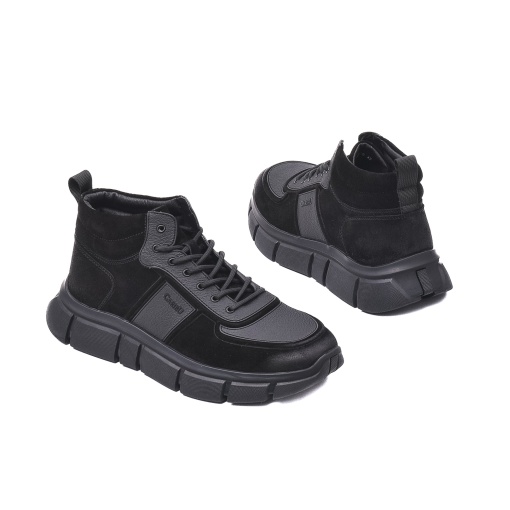 Ghete tip sneakers,piele naturala,3MKD7-860-1B 01-2 - Img 6
