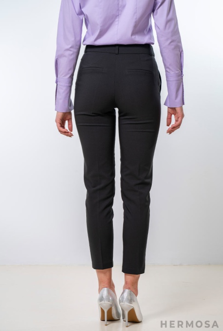 Pantaloni Conici la Dungă Daria - Img 6