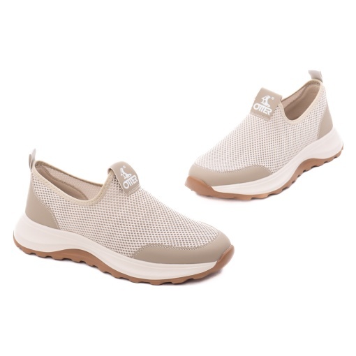 Pantofi barbati de vara din material textil, Otter V2V260003C 03-T, bej - Img 2