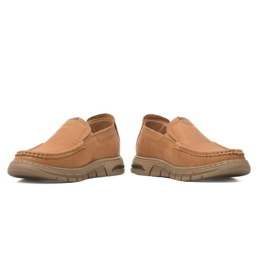 Pantofi barbati din piele naturala, Battisto Lascari, 2025-L1, camel - Img 5