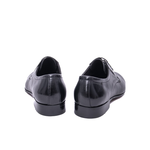 Pantofi bărbați eleganți Caribu 3MKD1-16-6A 01-N negri piele naturală office/formal - Img 6
