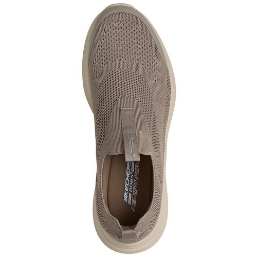 Pantofi barbati sport din material textil, Skechers BOBS MODA FLEX - BRO 118156 TPE TAUPE, taupe - Img 3
