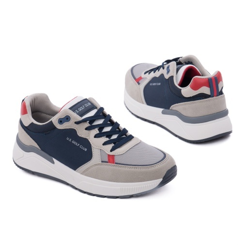 Pantofi barbati sport din piele ecologica, POLO U.S. GOLF, S26-A00US4614 400 NAVY, bleumarin - Img 3
