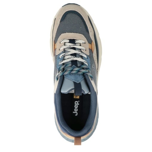 Pantofi barbati sport, JEEP JM61004A 016 GROOVE WASHED MESH - Img 3