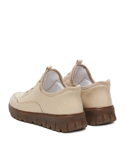 Pantofi Casual Rieker Slip-On N1357-60,Bej - Img 4