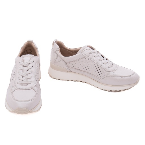 Pantofi dama casual din piele naturala, Caprice, 9-23500-42 136 PEARL PERLATO, bej sidefat - Img 5