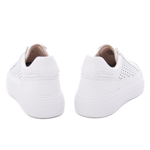 Pantofi dama casual din piele naturala, Caprice, 9-23719-44 102 WHITE NAPPA, alb - Img 6