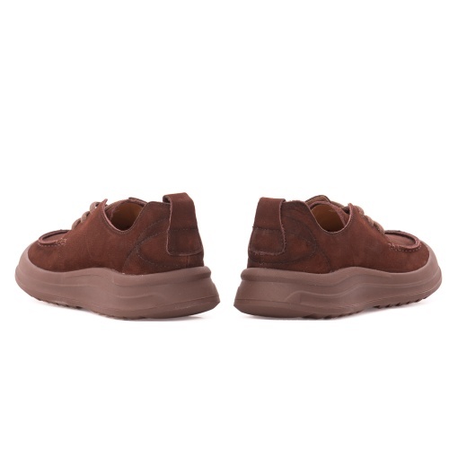 Pantofi dama casual din piele naturala, Feeling, 1083, maro - Img 6