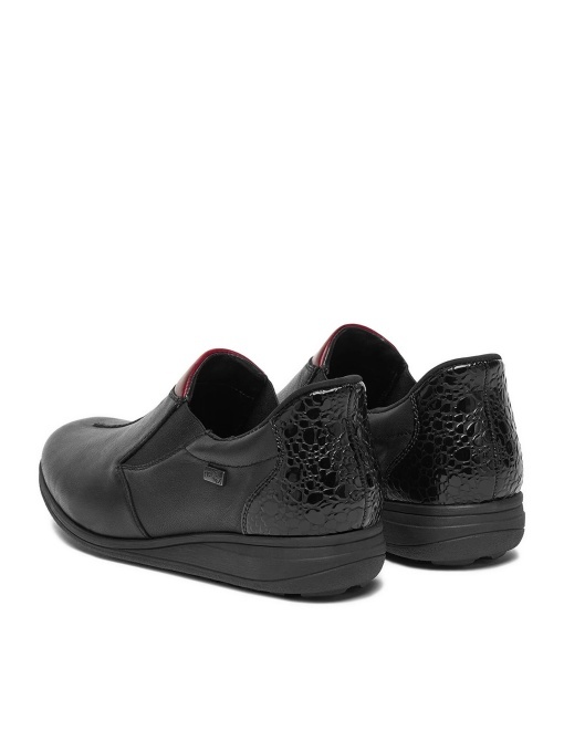 Pantofi dama casual din piele naturala, Rieker, 47253-00 - Img 4