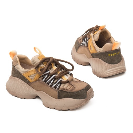 Pantofi dama cu talpa volumetrica, PASS Collection, 3OLY70002B H6-Z, multicolor - Img 3
