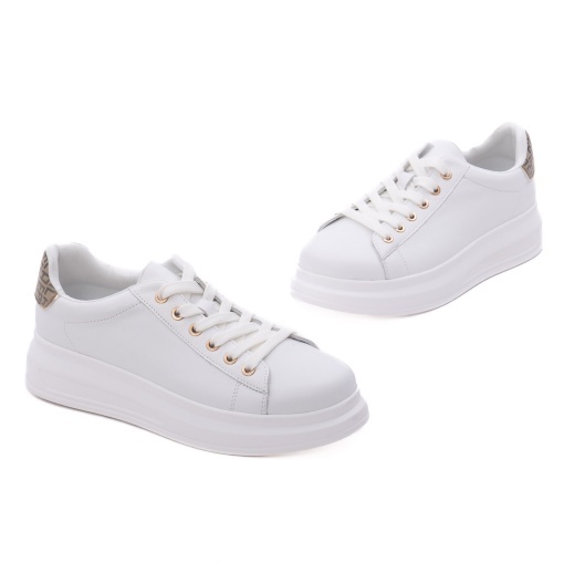 Pantofi dama din piele naturala, Epica M4M480003B J9-N, alb - Img 2