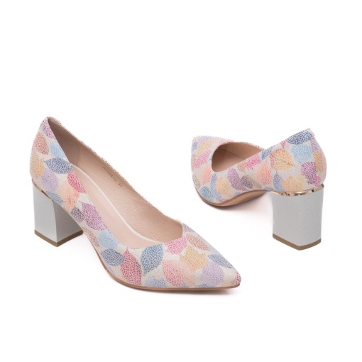 Pantofi dama eleganti, piele naturala, JIJI20041C J3-I, multicolor - Img 3