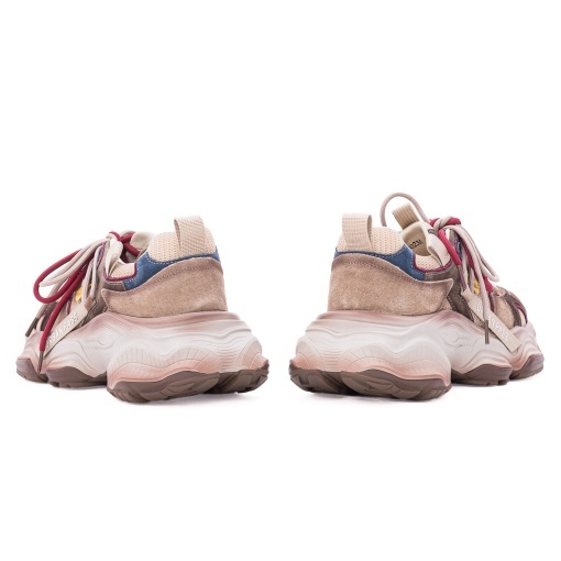 Pantofi dama sport din piele mix, PASS Collection, 1LY90023A, multicolor - Img 6