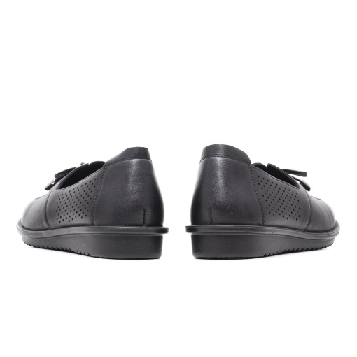 Pantofi de vara, piele naturala, 8OWB40009A 01-N, negru - Img 3
