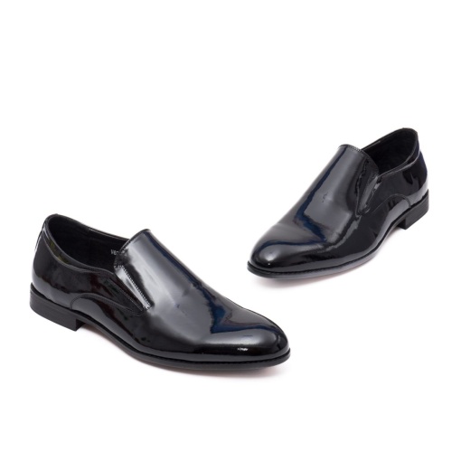 Pantofi eleganti, piele naturala lacuita, V6V620002 01-L - Img 2