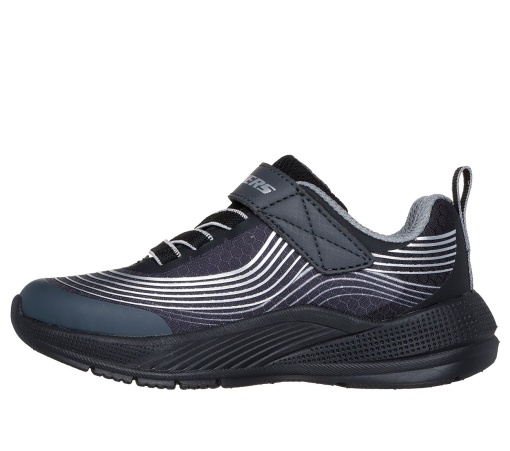 Pantofi sport copii Microspec Advance 403926N Bkslblack/si - Img 4
