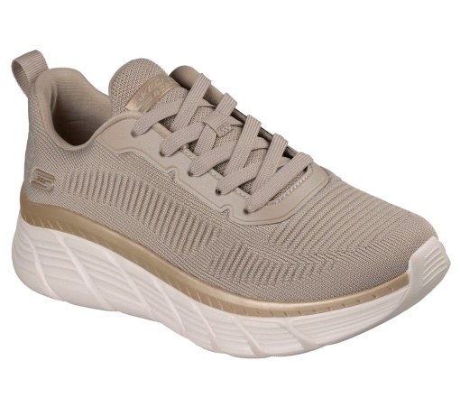 Skechers 117385 TPGD - taupe / auriu - vedere din unghi