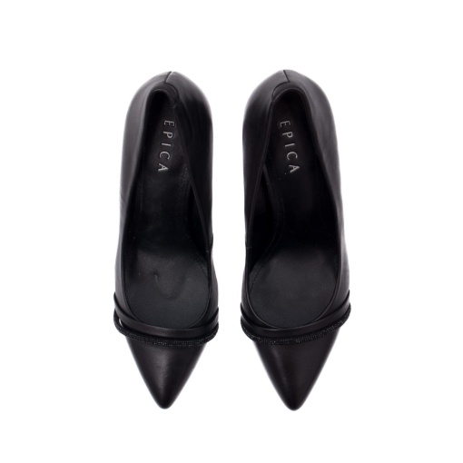 Pantofi stiletto dama HMHM20011B 01-N, negru - Img 4