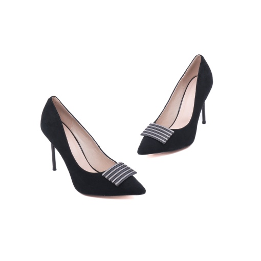 Pantofi stiletto Epica din piele intoarsa JIJI50036B 01-I - Img 2