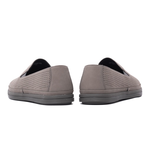 Pantofi vara bărbătești Otter J2J260015D 14-N din piele naturala, gri - Img 6