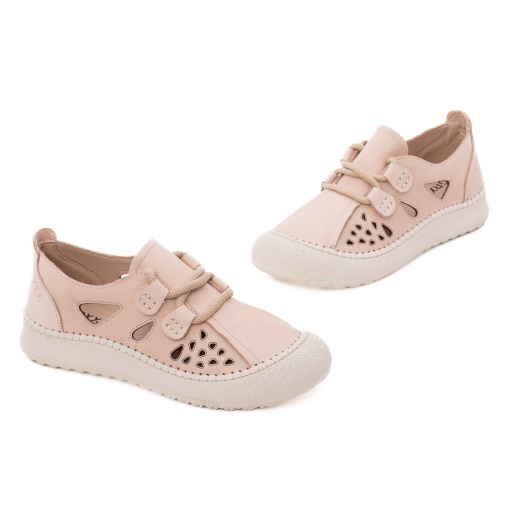 Pantofi vara dama din piele naturala, Gryxx J8J880006B 03-N, bej - Img 2