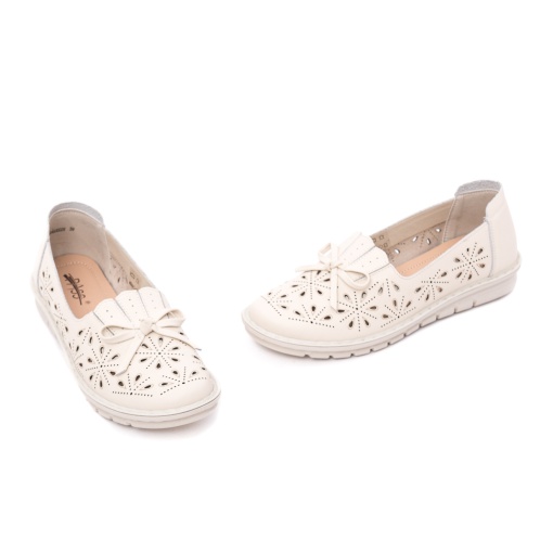 Pantofi vara dama, PASS Collection, X4X460002B 52-N, crem - Img 2