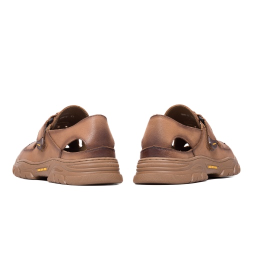 Pantofi vara piele, WM816 coniac - Img 3