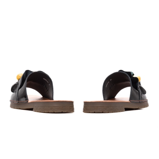Papuci dama piele cu accesoriu, X4X440016A 01-1 - Img 3