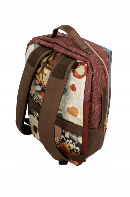 Rucsac damă TRAVEL TULIP din material textil, Anekke 43575-001 Multicolor - Img 6