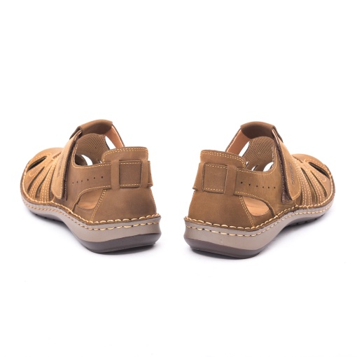 Sandale bărbați OT9544 04-2 din piele naturală maro – Otter - Img 5