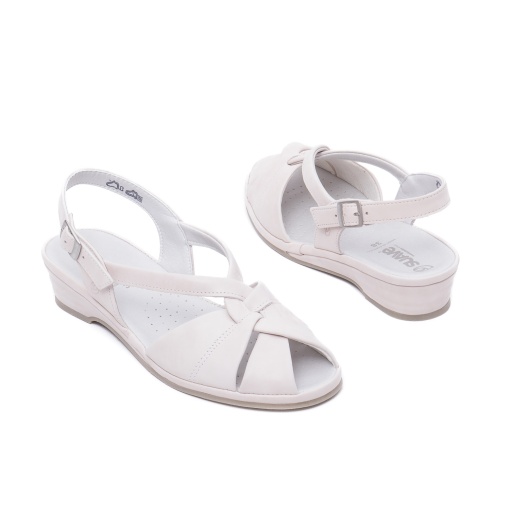 Sandale comode, piele naturala, SU0012T NICE 52-N - Img 6