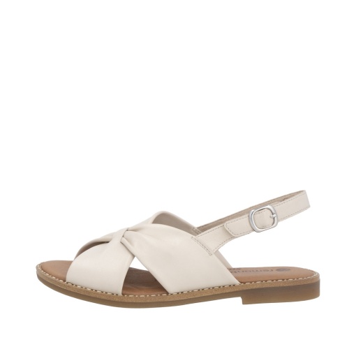 Sandale dama casual, Remonte D3674-60 din piele naturala, crem - Img 4
