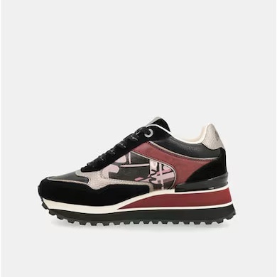 Sneakers Anekke Cuña Negra 41390-446