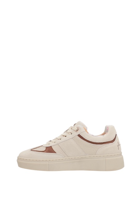 Sneakers damă din piele Anekke Berlin 433 White - Img 2