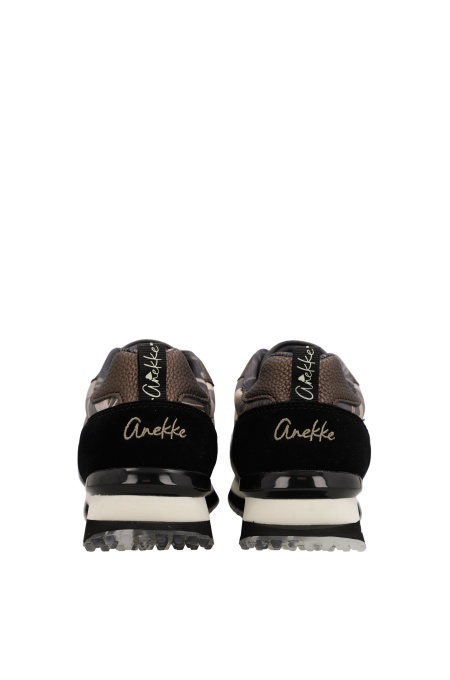 Sneakers damă din piele Anekke New York 43308-685 Black - Img 3