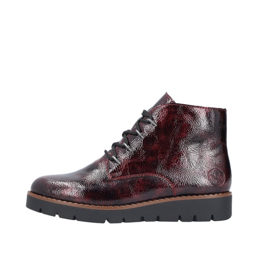 Botine dama casual, 44902-35, bordo - Img 2