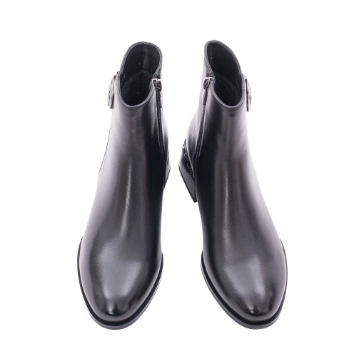 Botine dama din piele naturala, Epica 1JI90038A 01-N, negru - Img 5